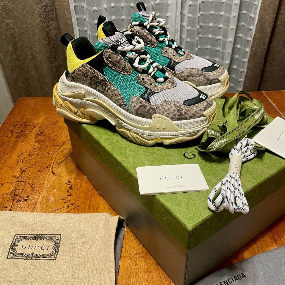 GUCCI x BALENCIAGA The Hacker Project Triple S